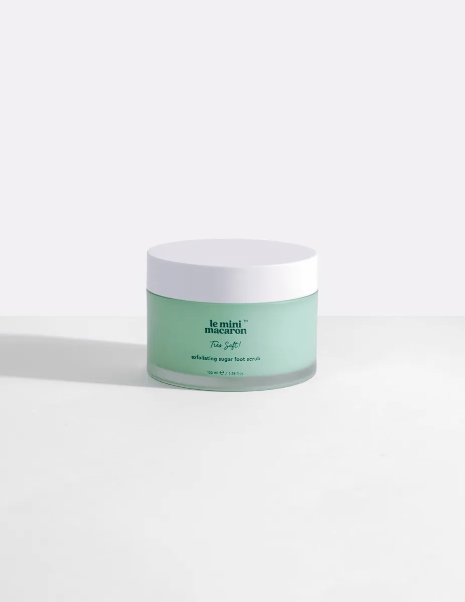 Le Mini Macaron Très Soft fotskrubb socker 100 ml