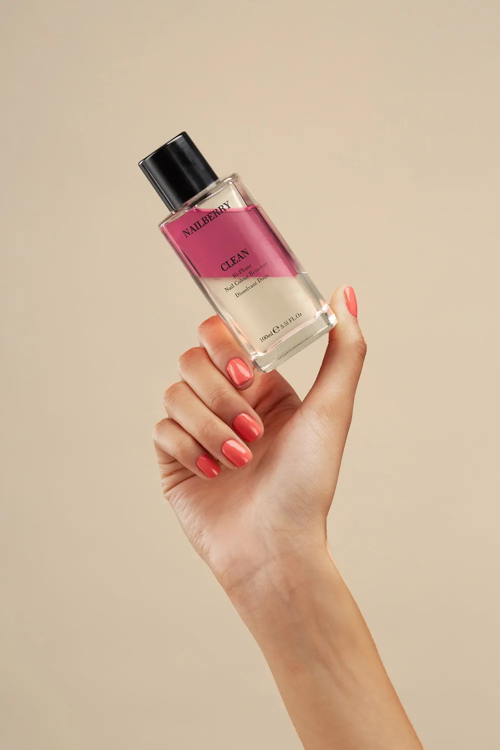 Nailberry Clean nagellacksremover acetonfri 100 ml