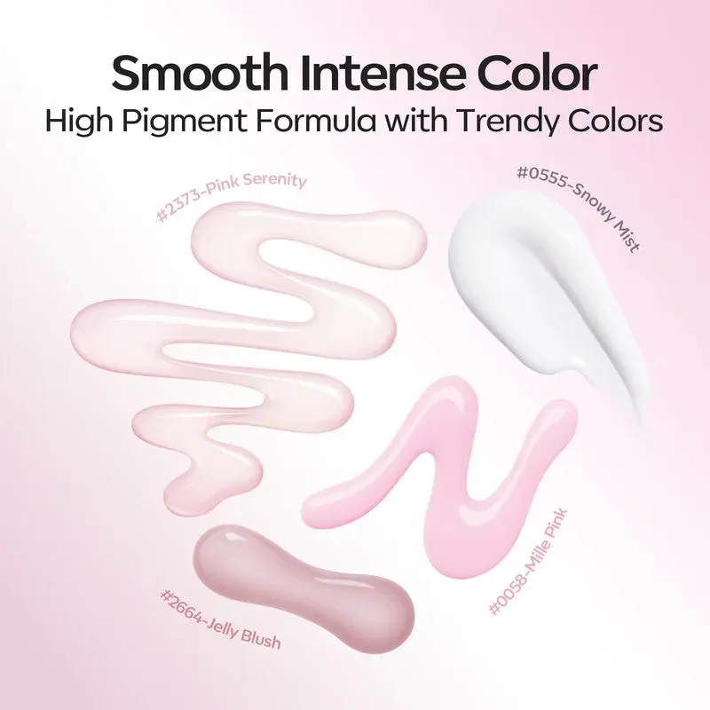 Modelones Mini Salon gellackset Serene Pastels 4 färger