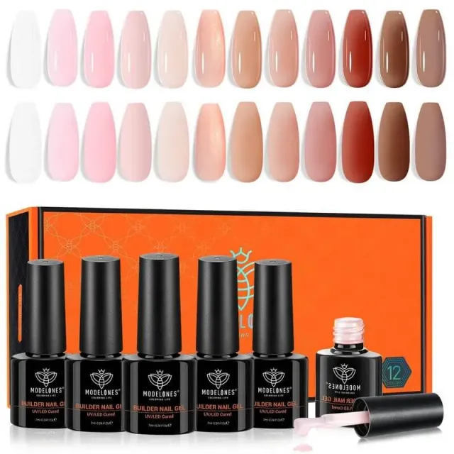Modelones Builder Gel bygggel Nude Reddish nude
