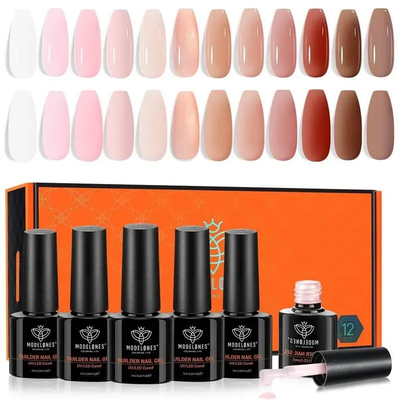 Modelones Builder Gel bygggel Nude Reddish nude