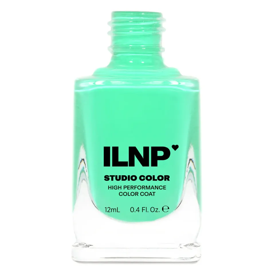 ILNP Bottoms Up nagellack ljusgrön kräm