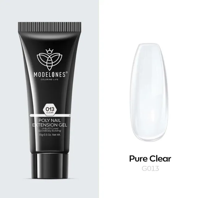modelones Pure Clear polygel 15g transparent