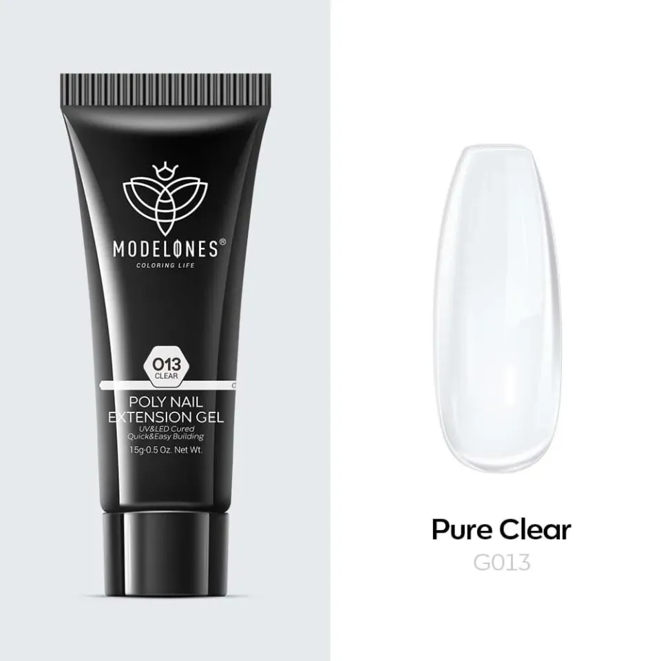 modelones Pure Clear polygel 15g transparent