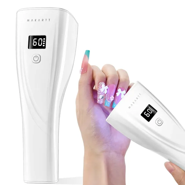 Makartt Flash Cure Nagellampa 222mW/cm² Liten Snabb
