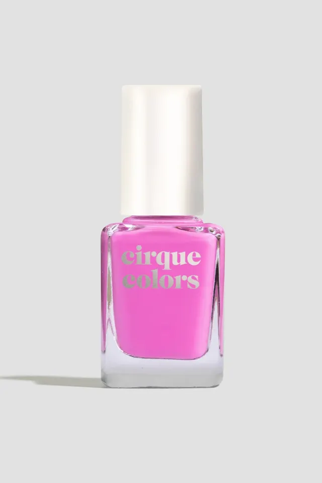 Cirque Colors Socialite neon nagellack rosa-lila crème