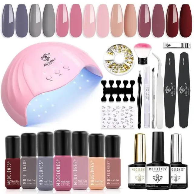 modelones Happy Lover gellackset krämig 3 veckor