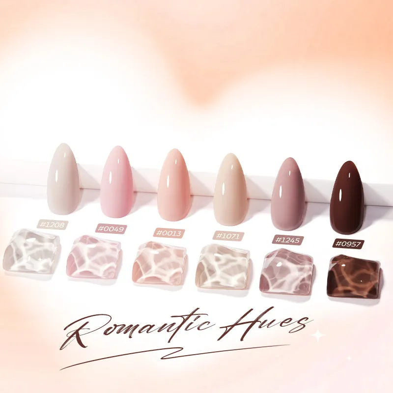 Modelones Nude Latte gellack 6-pack neutral