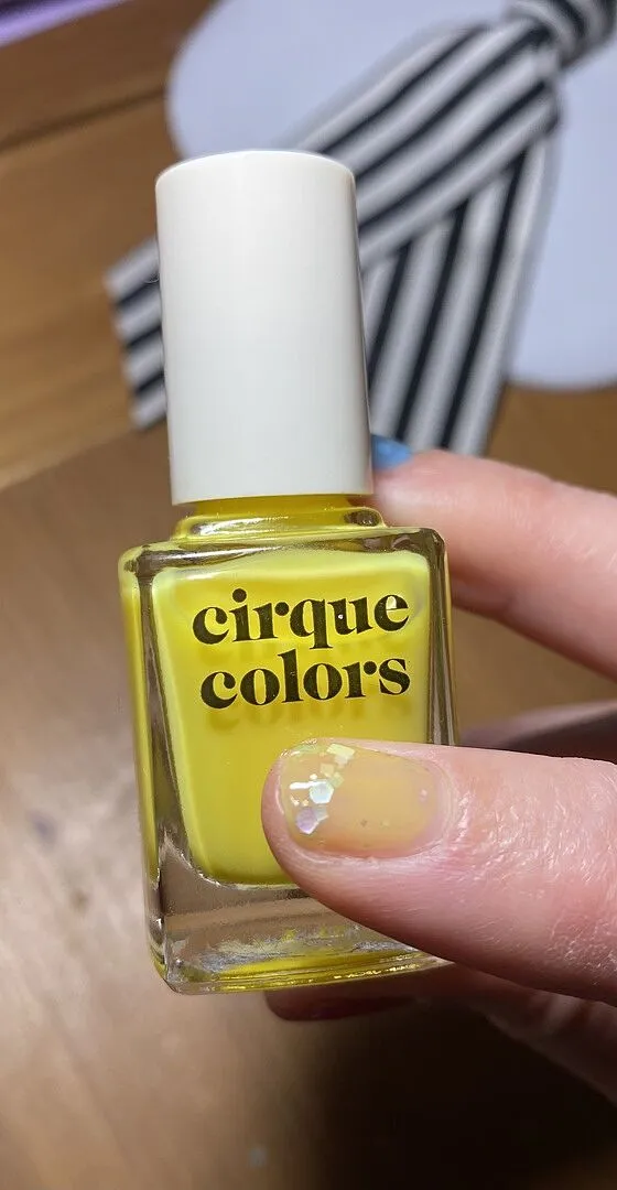 Cirque Colors Citron Jelly nagellack citrongul transparent