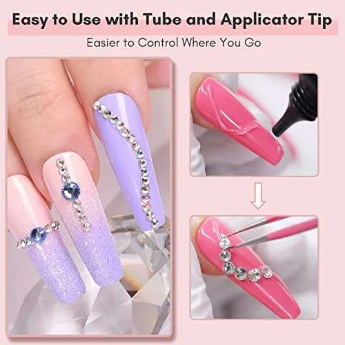 Makartt Rhinestone Glue nagellim 30ML starkt fäste