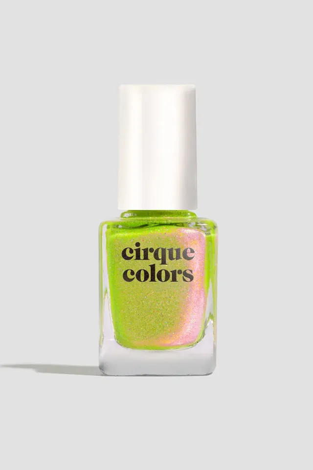 Cirque Colors You Tart nagellack holografisk syrgrön