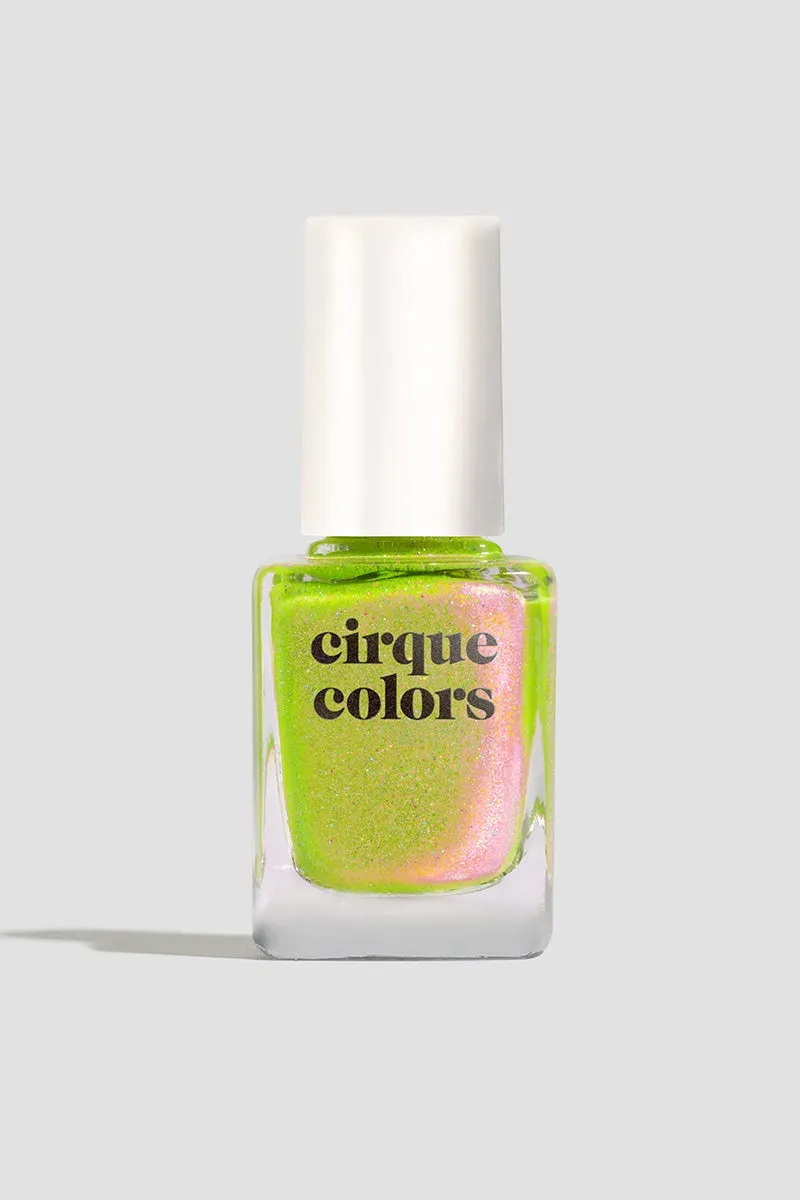 Cirque Colors You Tart nagellack holografisk syrgrön