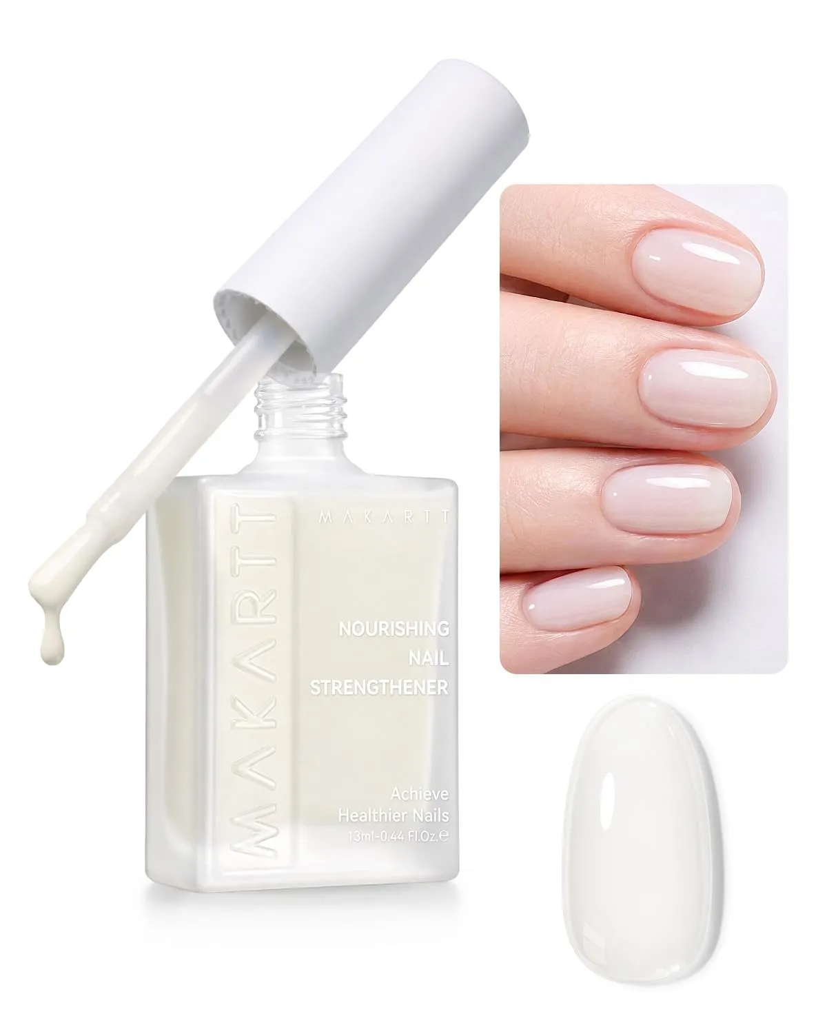 Makartt Water-Based Nail Strengthener nagelstärkare Clear
