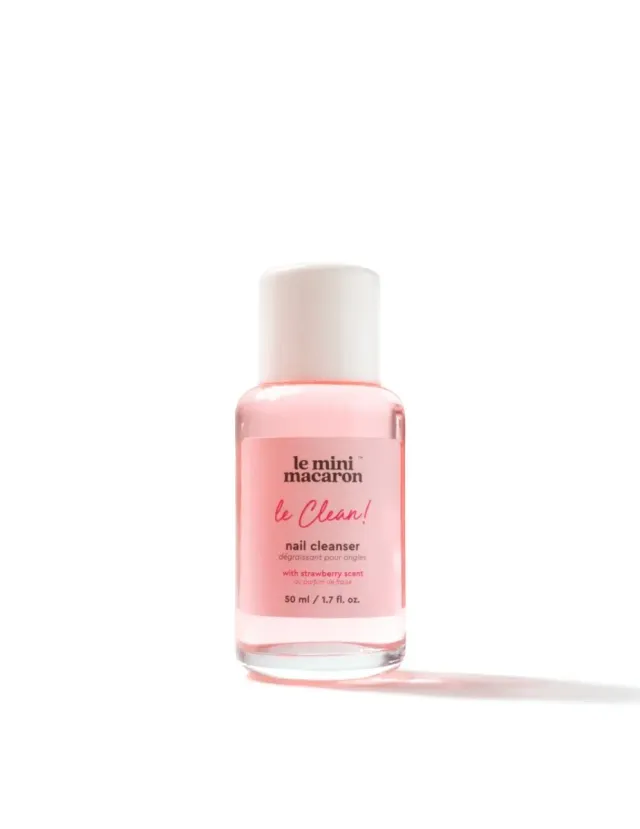 Le Mini Macaron Le Clean nagelrengöring för gellack