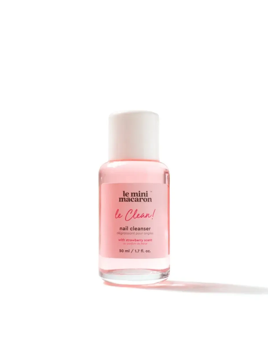 Le Mini Macaron Le Clean nagelrengöring för gellack