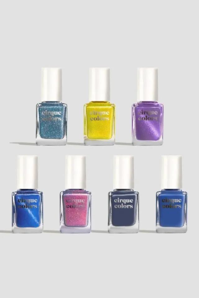 Cirque Colors April Showers nagellack set 7-pack mix