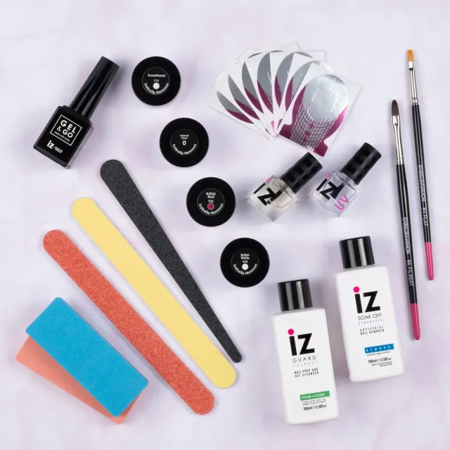 Iz Beauty Calgel Conversion gelkurs med kit 18 delar