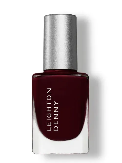 Leighton Denny Vamp nagellack mörk bordeaux 12 ml