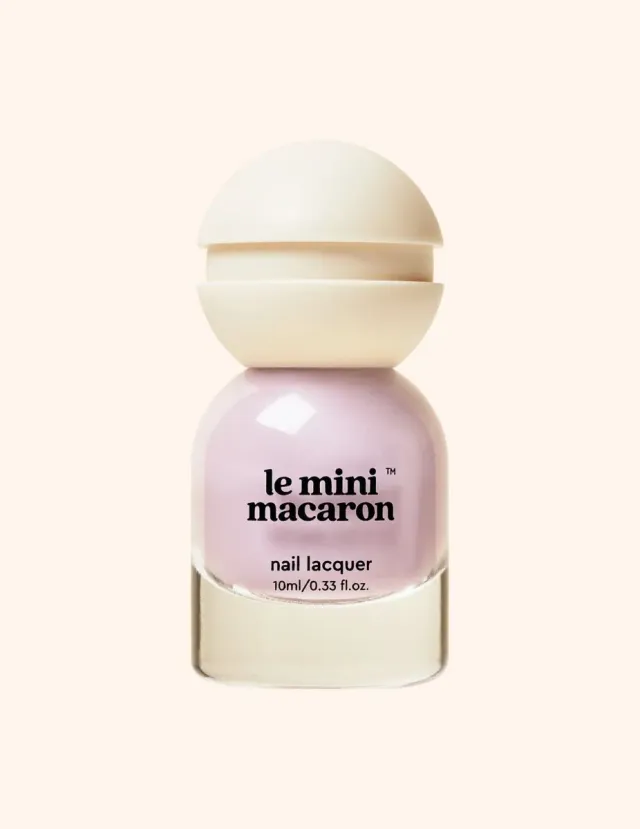 Le Mini Macaron Le Sweet Lily Rose nagellack pastellrosa snabbtorkande