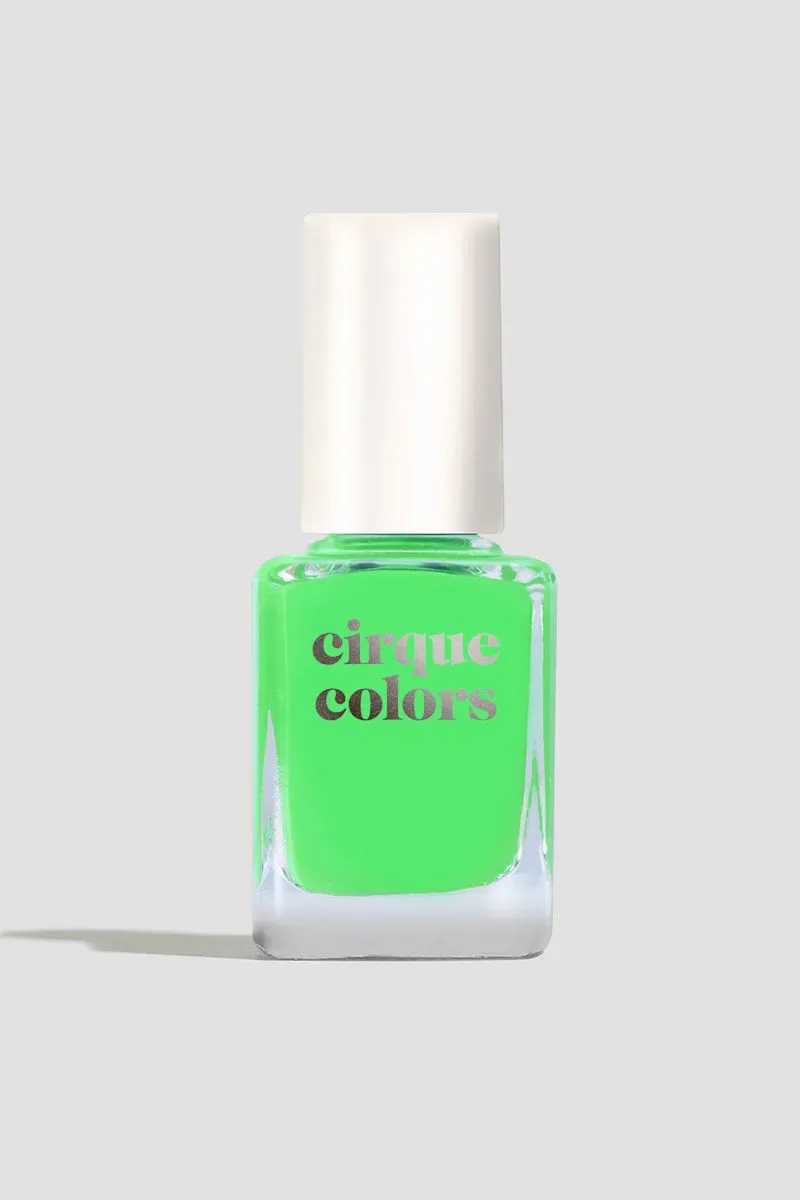 Cirque Colors Thirsty nagellack neongrön mint
