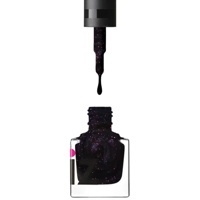 Iz Beauty Outer Space nagellack svart shimmer 6ml