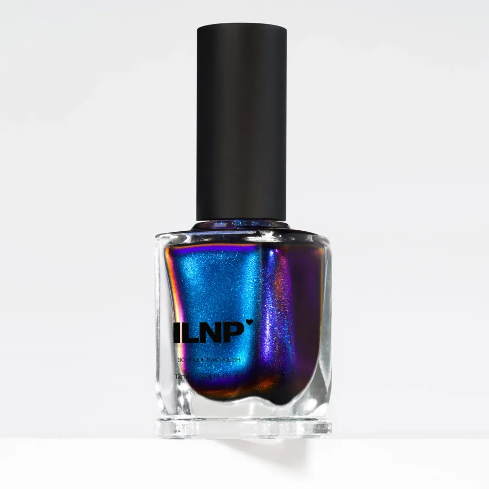 ILNP Shockwave nagellack blå-lila krom