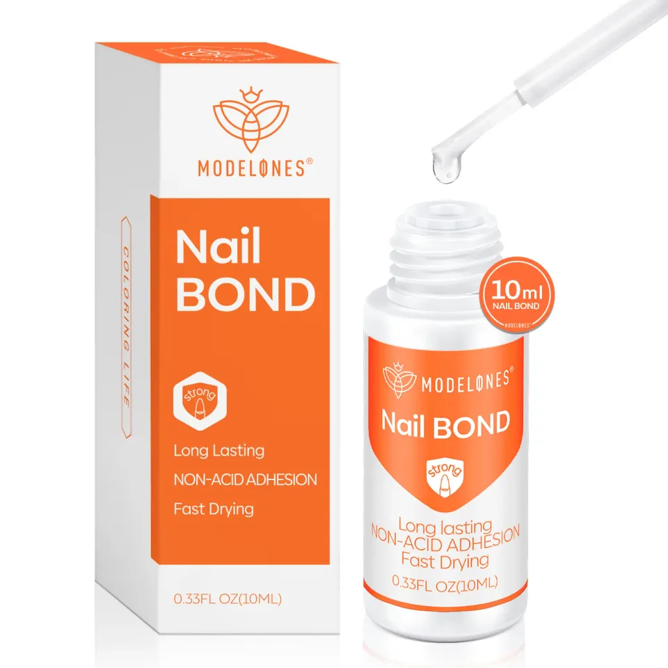 modelones Nail Bond nagellim för lösnaglar