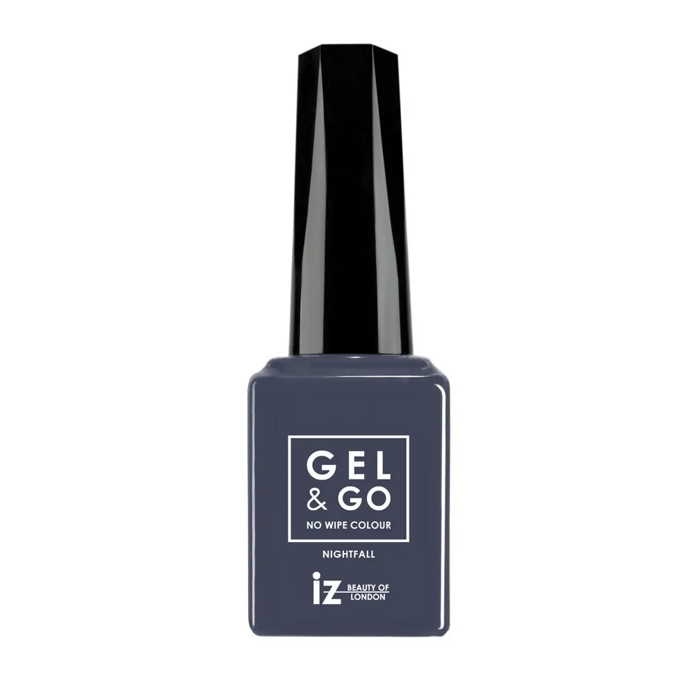 Iz Beauty Gel&Go Nightfall GG1050 gellack 12 ml mörkblå