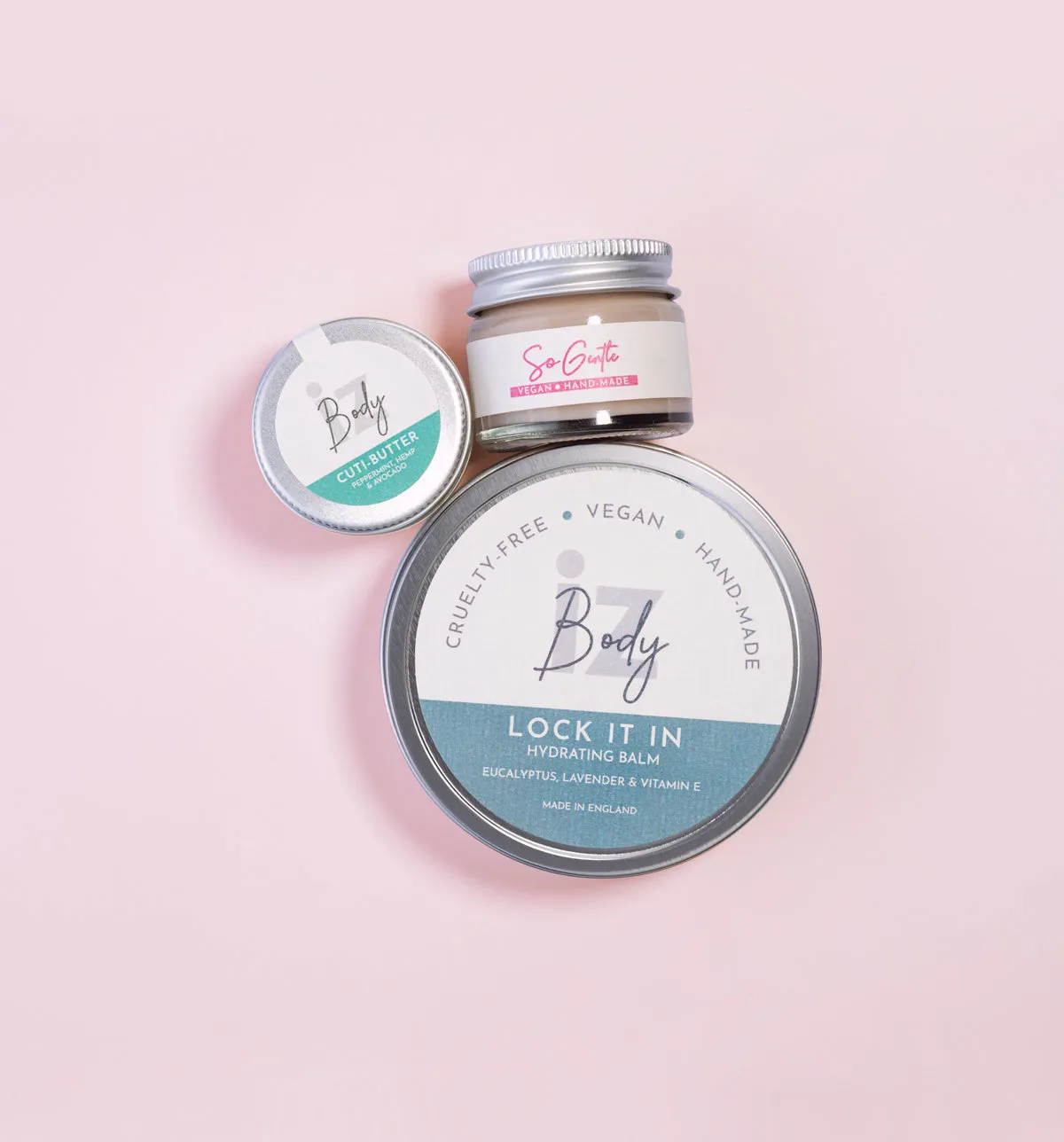 Iz Beauty iZ Body Trio handvårdsset balm cuticle 3-delar