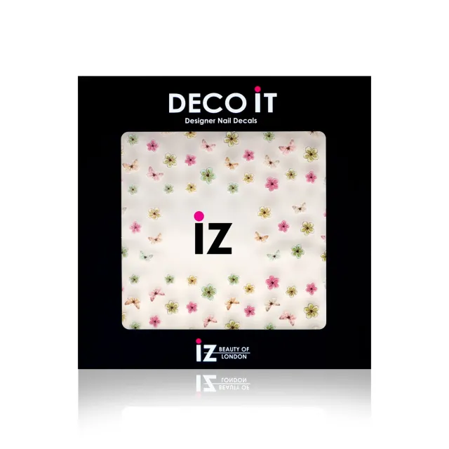Iz Beauty Festival Florals nageldekaler 100-pack pastell