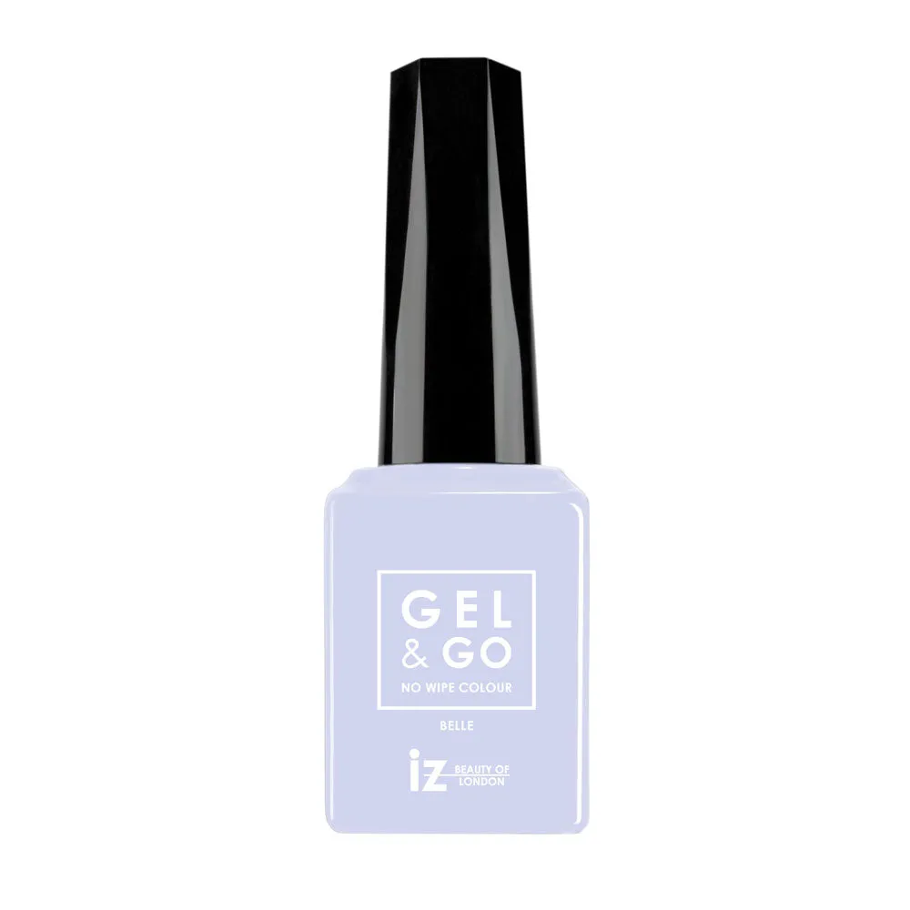 Iz Beauty Gel&Go Belle GG1013 gellack 12ml ljusblå