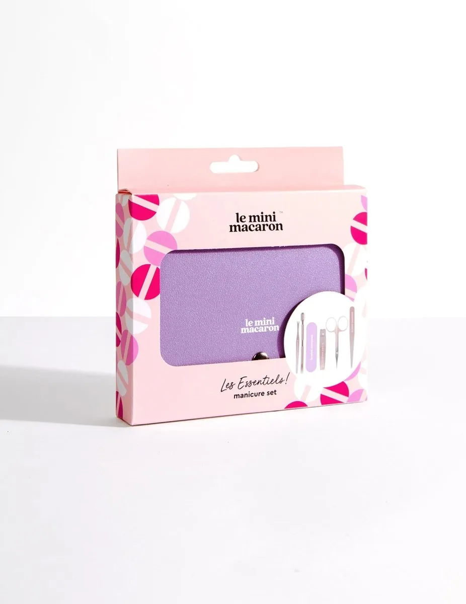 Le Mini Macaron Les Essentiels manikyrset necessär