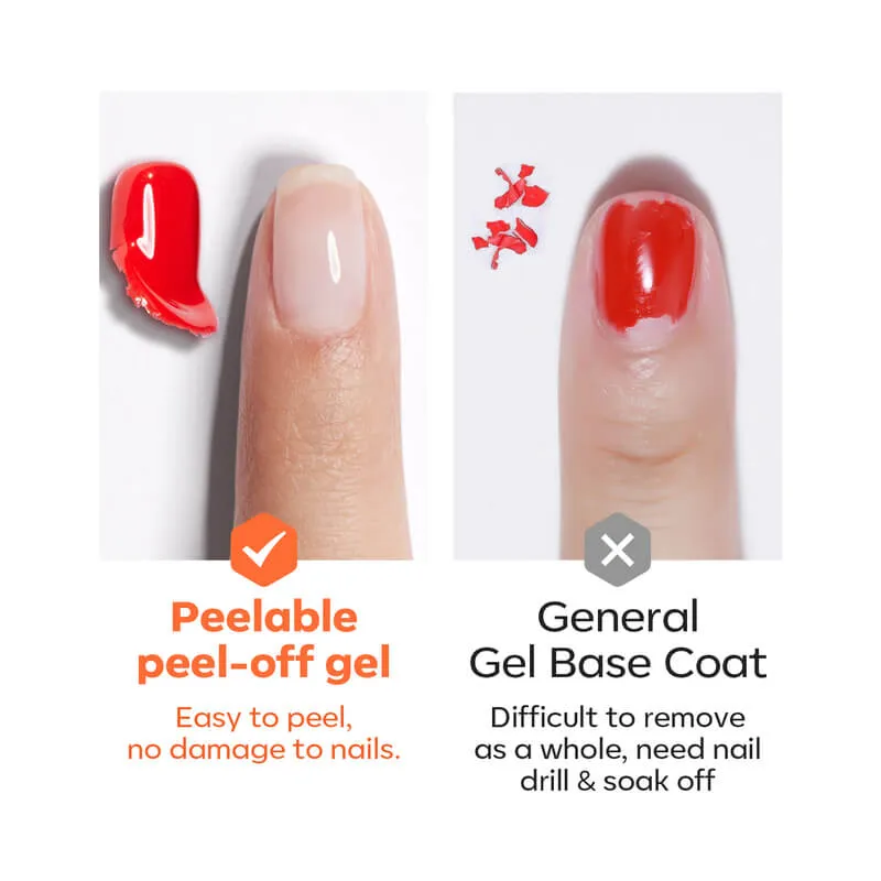 Modelones Peel Off Base Coat 10 ml avtagbar
