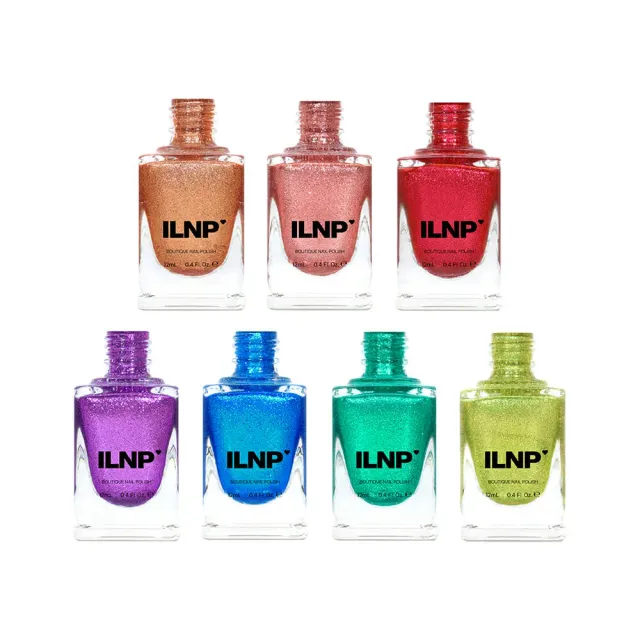 ILNP Ultra Metallic Brights nagellacksset 7-pack metall
