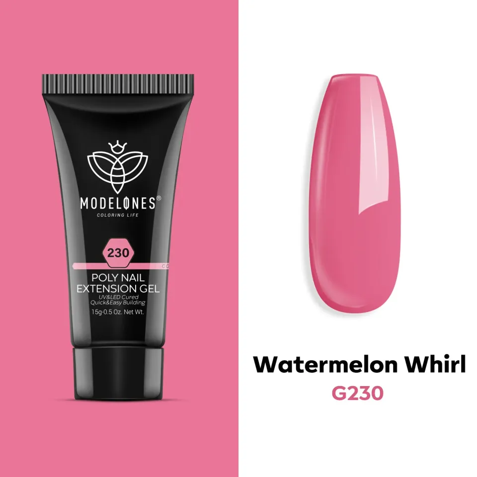 Modelones Watermelon Whirl polygel 15g vattenmelonrosa