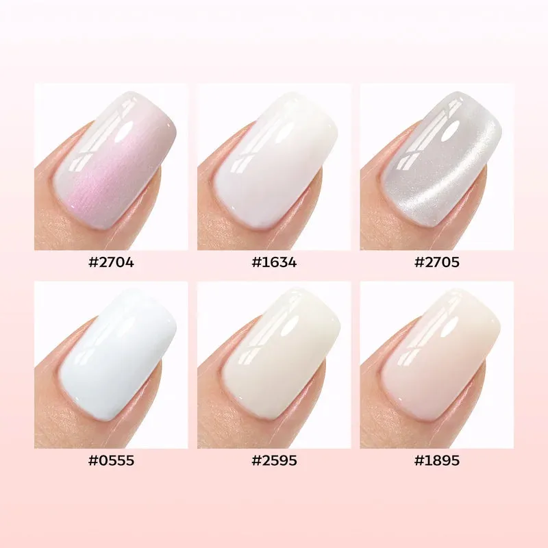 Modelones Porcelain Dreams gellack 6-pack cat eye