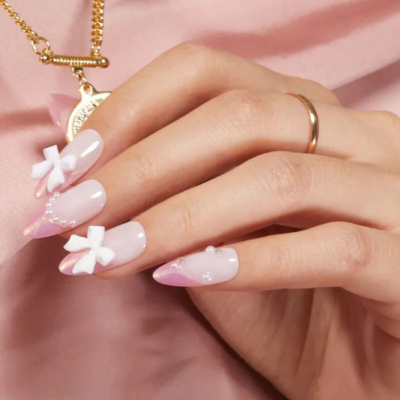 Modelones Luna Blush nagellack rosa shimmer