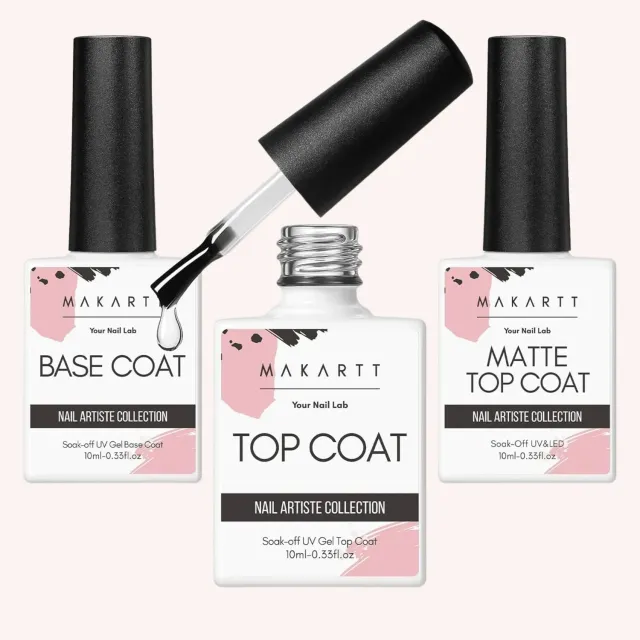 Makartt Base Top Coat geltopplack chrome 15 ml