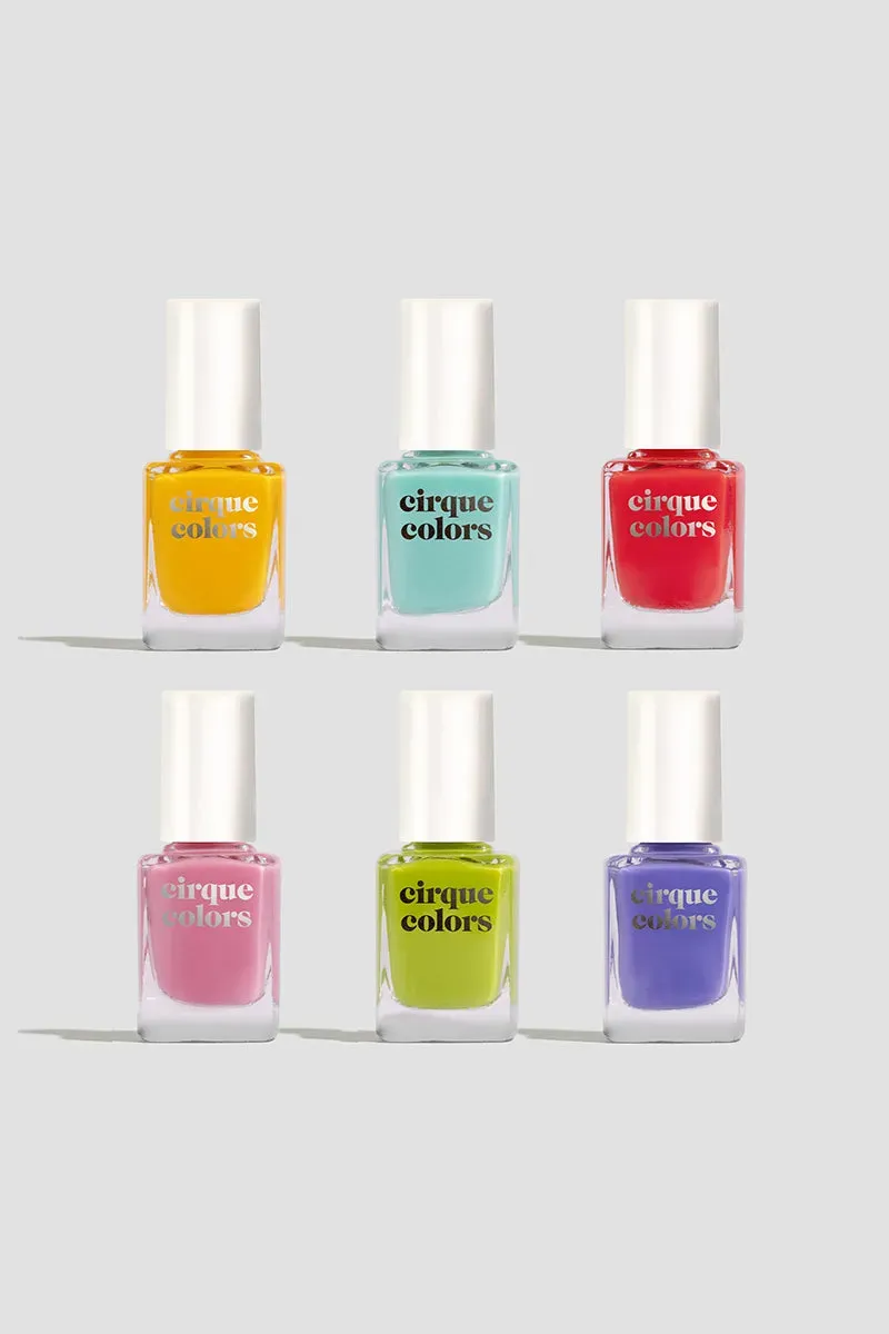 Cirque Colors Glazed 2024 nagellacksset jelly 6-pack