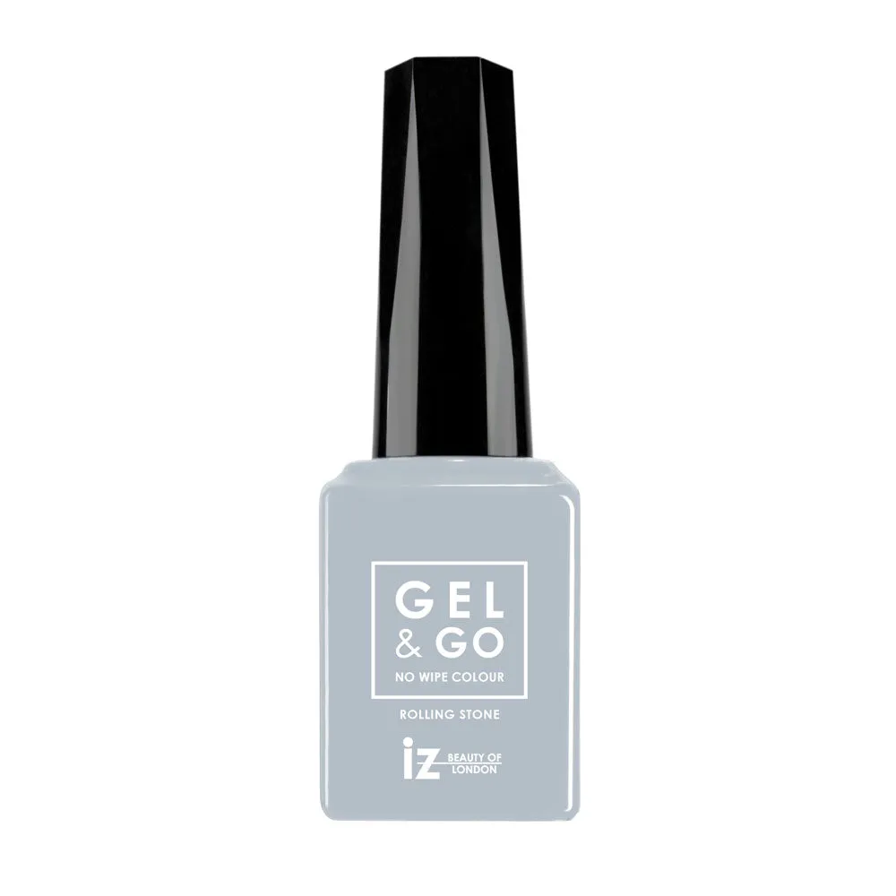 Iz Beauty GEL&GO Rolling Stone GG1054 gellack 12ml grå