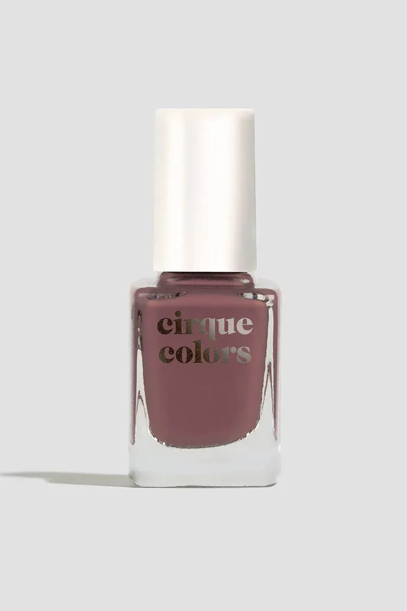 Cirque Colors Terroir nagellack mörk brunlila crème