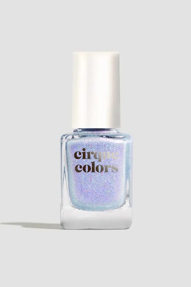 Cirque Colors Spoonful of Sugar nagellack blå holo shimmer