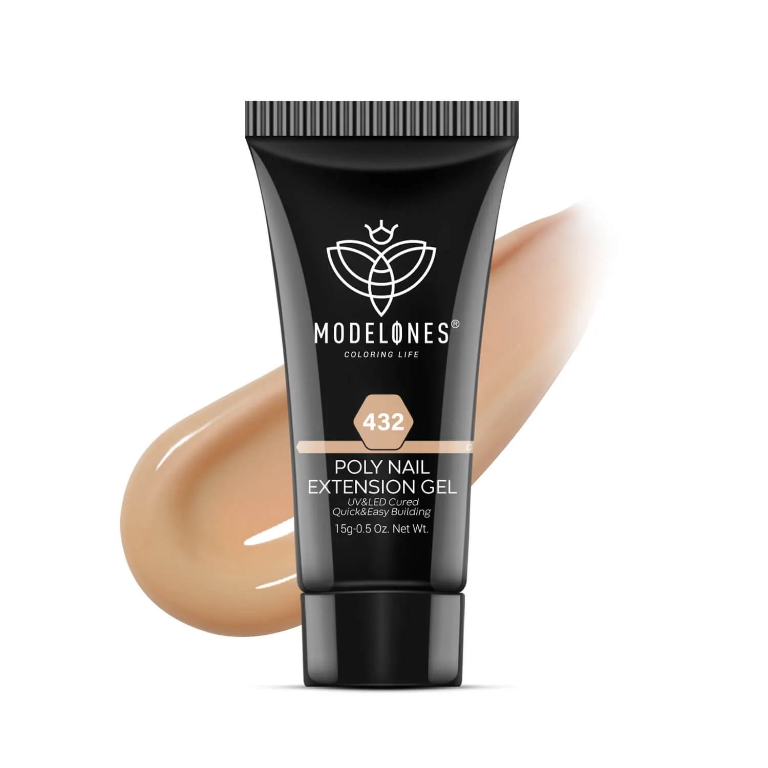 Modelones Poly Nail Gel Natural Beauty polygel 15g nude