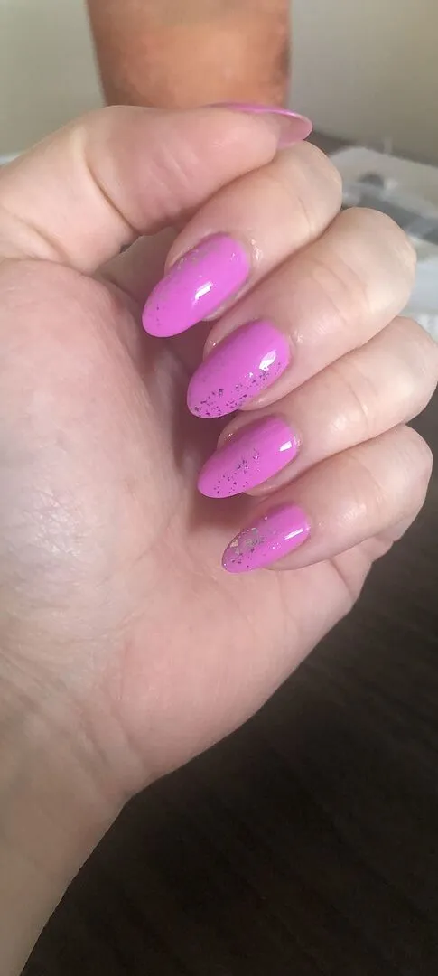 Cirque Colors Silver Lining nagellack silver flakes topper