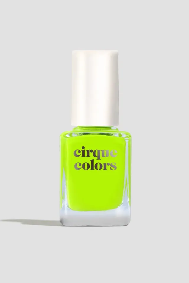 Cirque Colors Electric Daisy nagellack neon gul