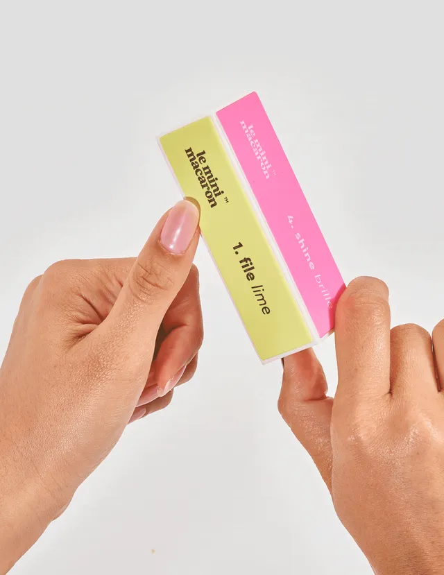 Le Mini Macaron 4 Way Buffer nagelbuffer 4-sidig