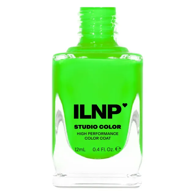 ILNP Sour Apple nagellack neongrön jelly