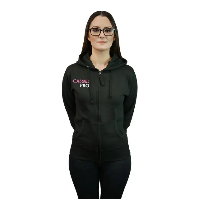 Iz Beauty Calgel ziphoodie svart certifierad storlek