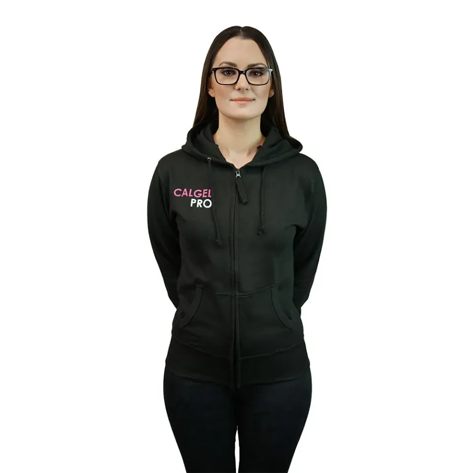 Iz Beauty Calgel ziphoodie svart certifierad storlek