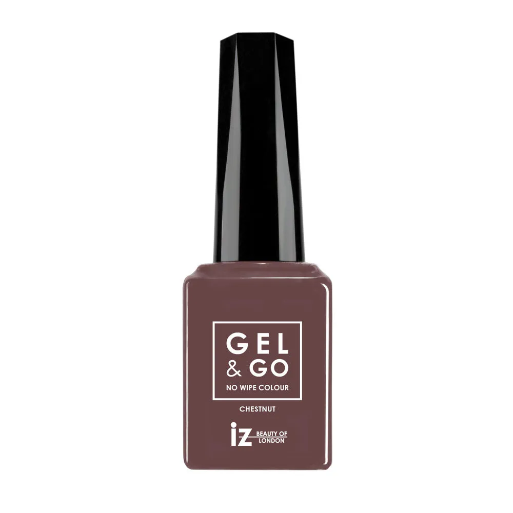 Iz Beauty Gel&Go Chestnut GG1041 gellack 12ml brun